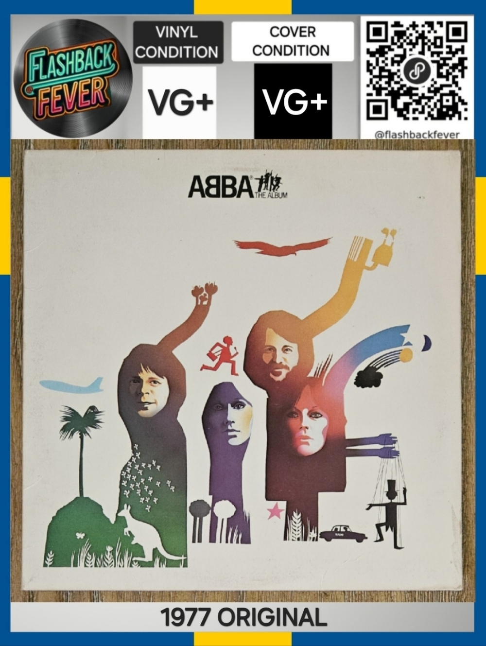 ABBA•The Album•1977 US Stereo (#SD 19164) Indianapolis Pressing